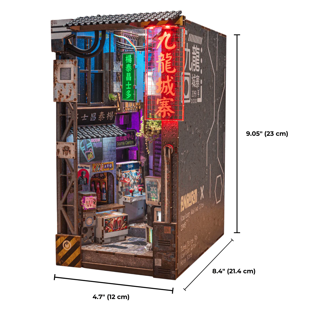 Kowloon Walled City 2049 Book Nook Kit - Image 10