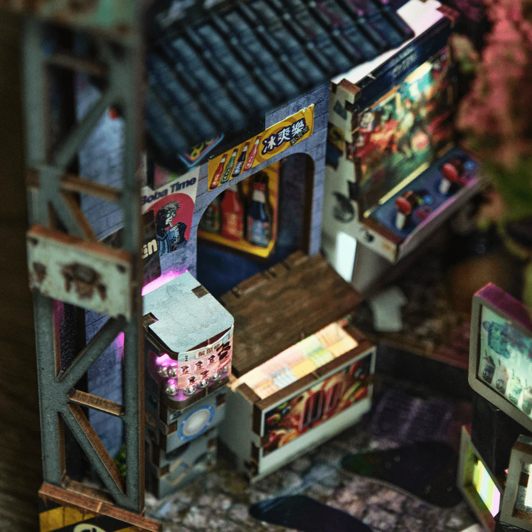 Kowloon Walled City 2049 Book Nook Kit - Image 6
